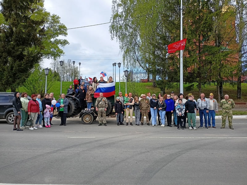 Участие в Автопробеге, посвященном 80-й годовщине Победы в ВОВ