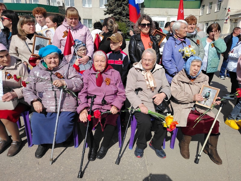 Митинг, посвященный 80-летию со Дня Победы в Великой Отечественной войне.
