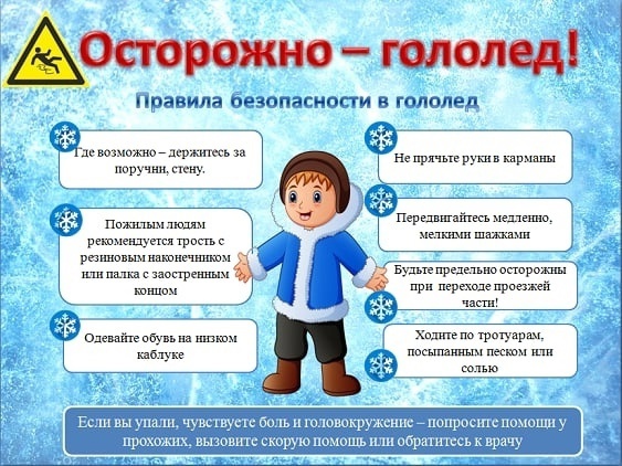 ОСТОРОЖНО ГОЛОЛЁД