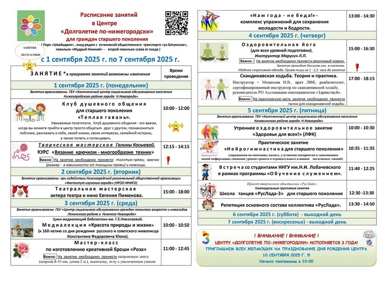 Долголетие по-нижегородски