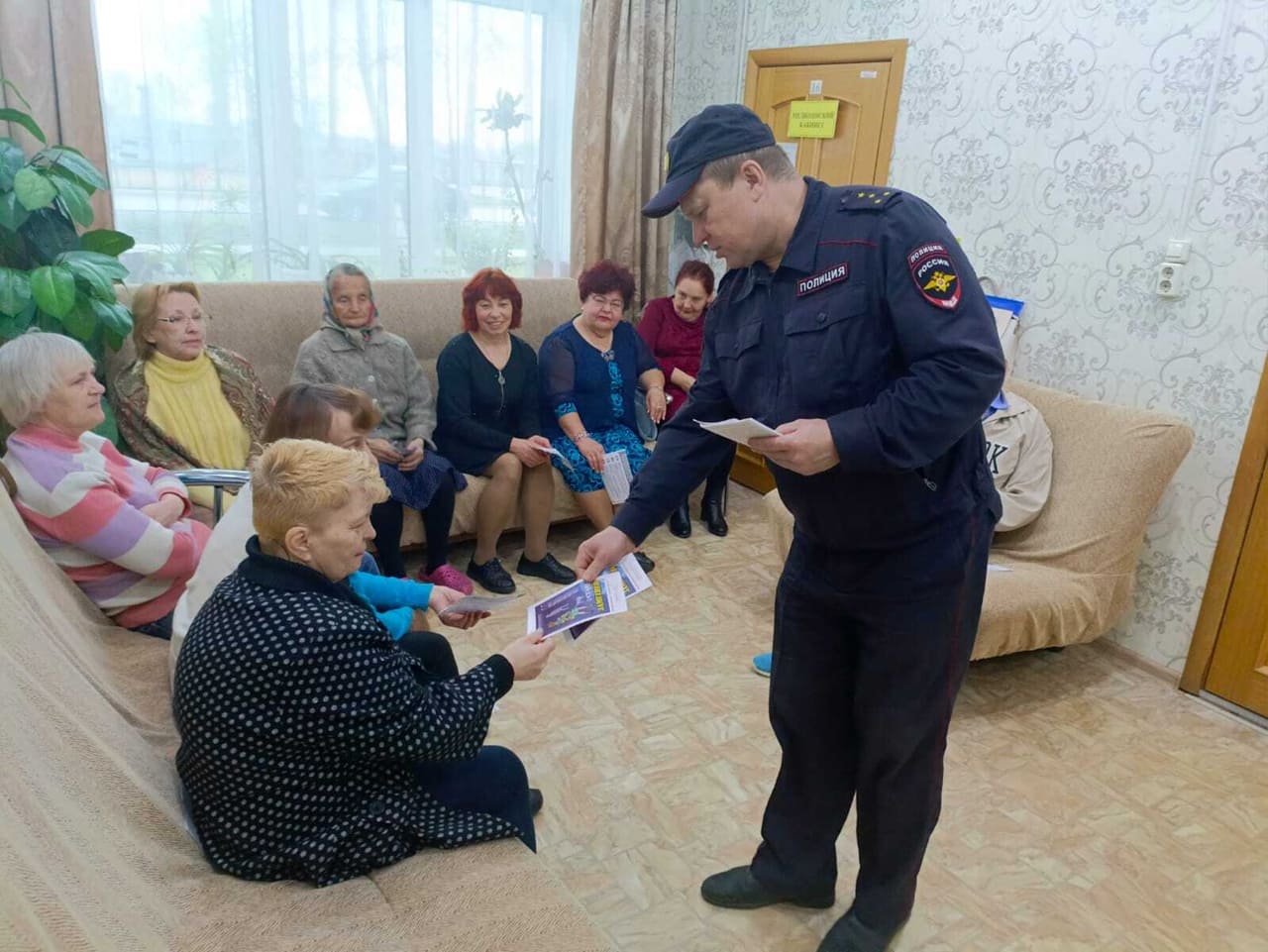 Беседа с сотрудниками ГИБДД