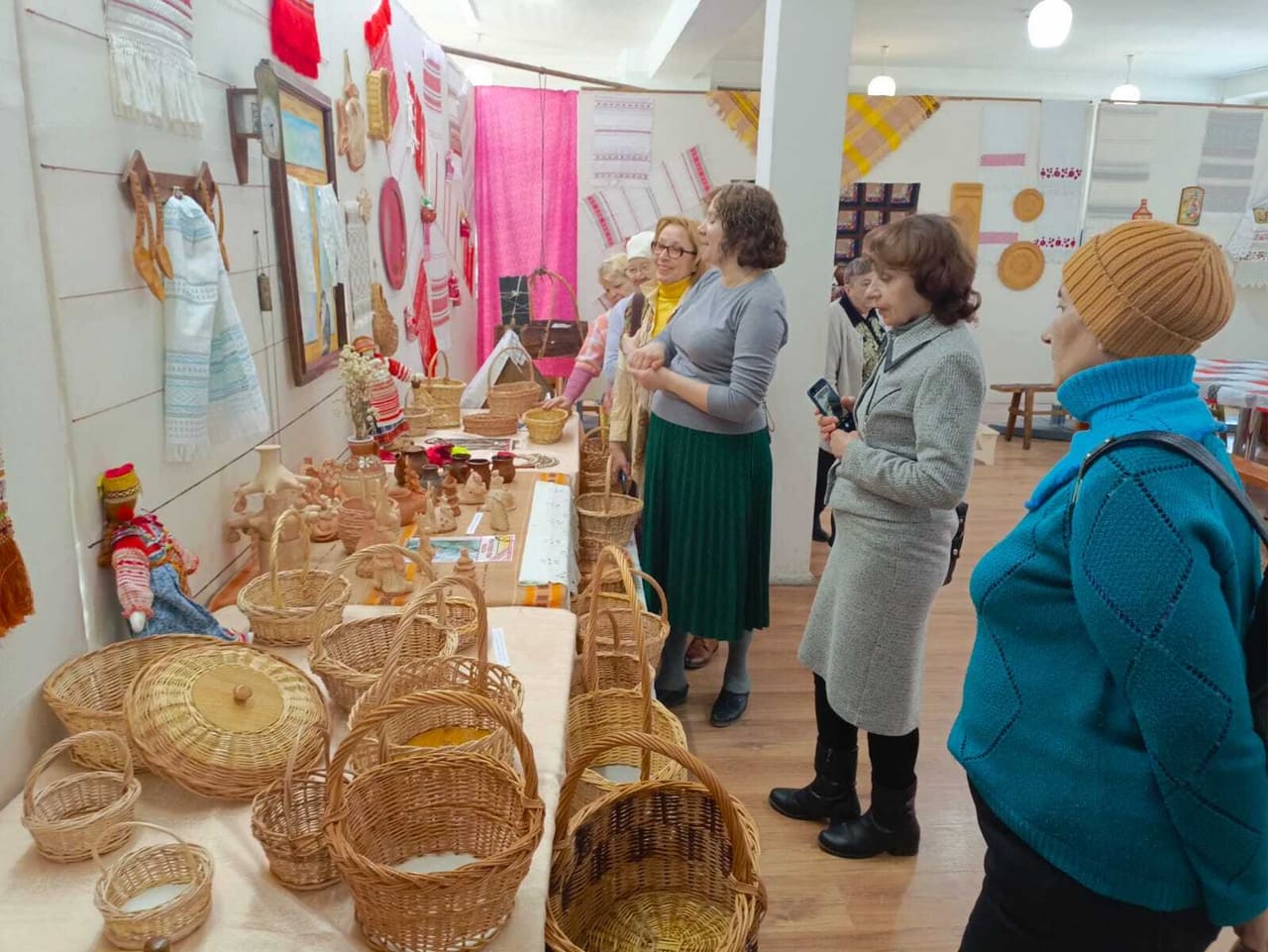 Посетили выставку