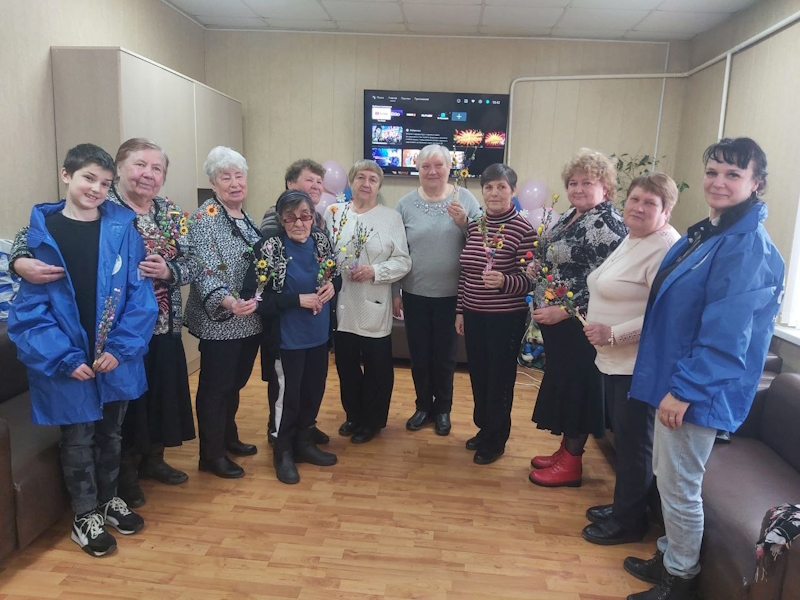 Мастер-класс по украшению веточек вербы